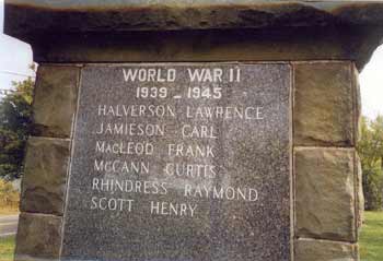 WWII Monument Face